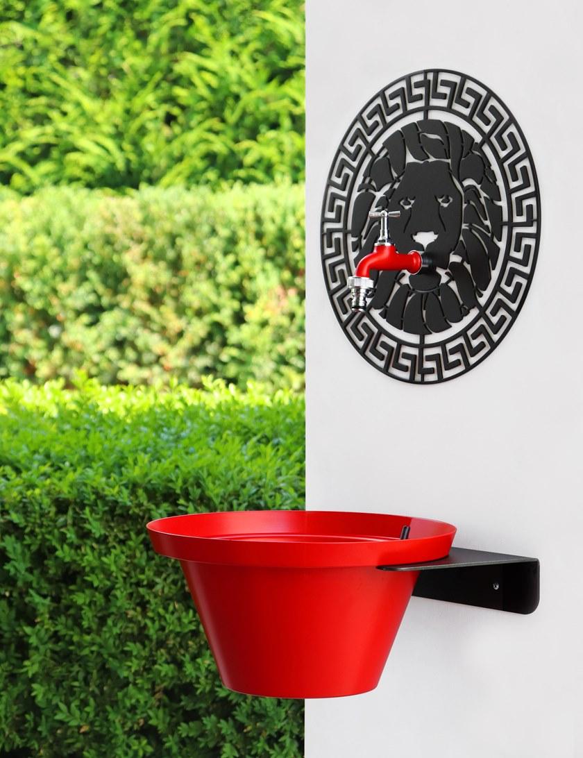 AQUAJET by Colortap Металлический садовый фонтан Aquapoint 415red - 415wht - 415grn - Вид №2