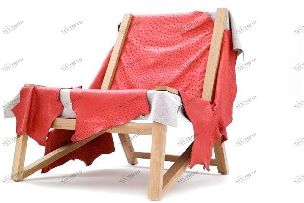 Quinze & Milan Кожаное кресло Second skin sun-id-1434279