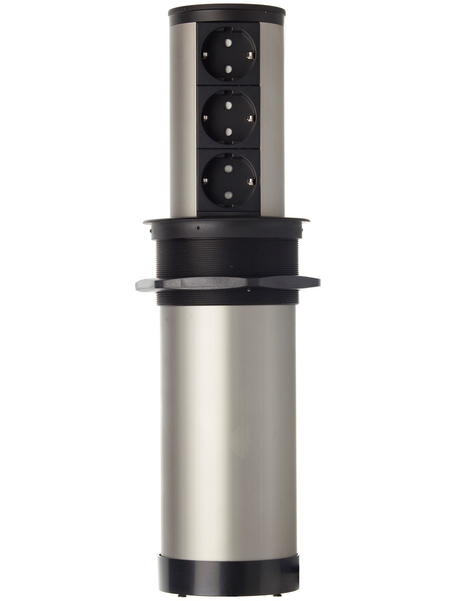 Блок электрических розеток Echo 12068 Black NAVAKO 