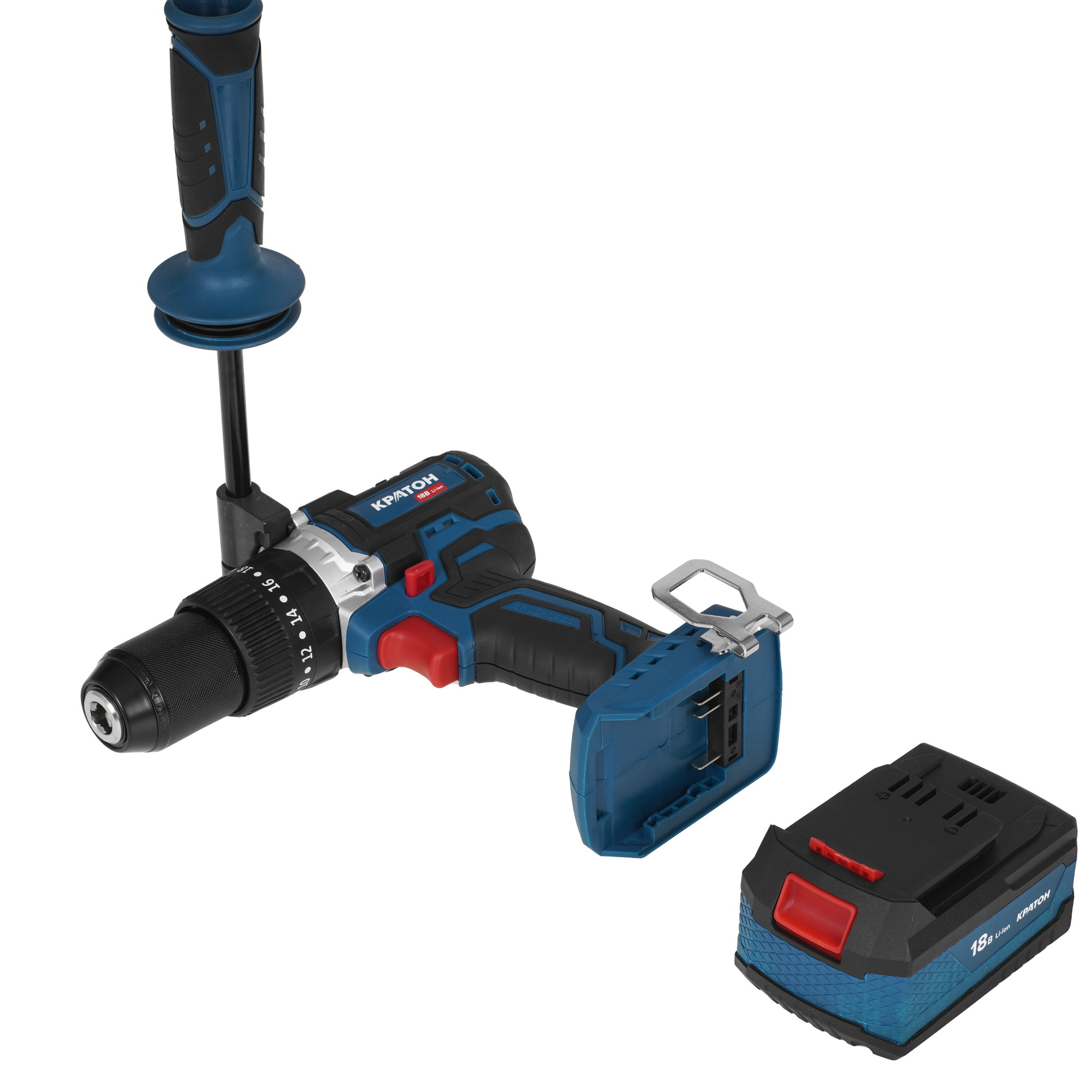 Дрель-шуруповерт Кратон BICD18-90N-OFA SET 9127745 STDN-0022600 - Вид №5