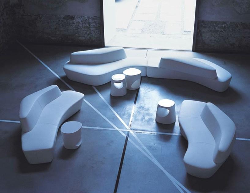 Tacchini Скамья из ткани со спинкой Polar sun-id-1421560 - Вид №8