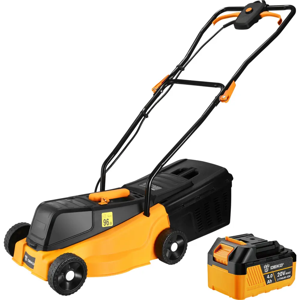 Аккумуляторная газонокосилка DEKO DKLM20V с травосборником 25 л 87613222 STLM-1370878
