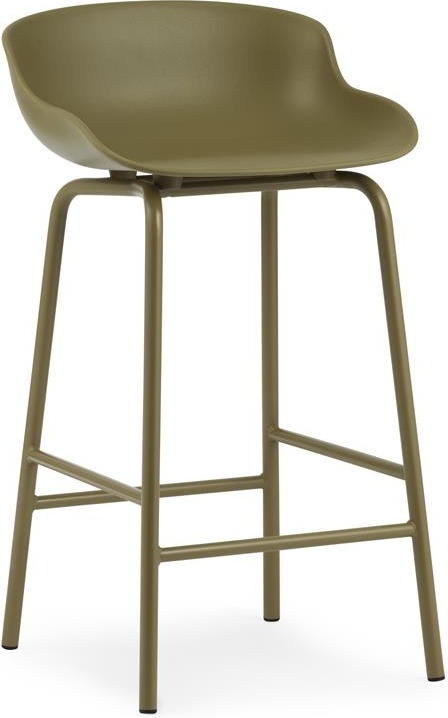604032 Барный стул 65 см Steel Olive Normann Copenhagen Hyg 