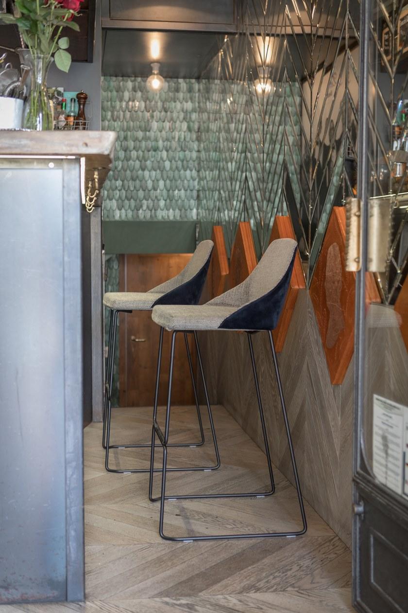 Real Piel Мягкий табурет со спинкой и подставкой для ног Nur sun-id-1408036 - Вид №2