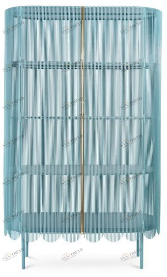 Scarlet Splendour Буфет стальной с распашными дверцами Strings sun-id-1409615