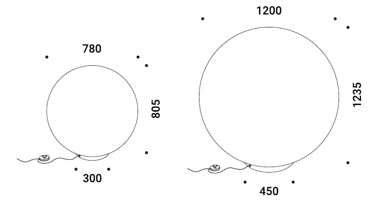 Японский бумажный торшер DAVIDE GROPPI ARCH-00054258 - Вид №2