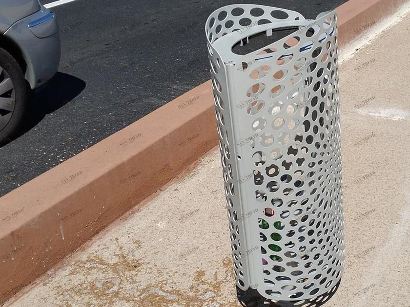 GHM-ECLATEC Урна для мусора из металла для улицы Keo sun-id-1515317