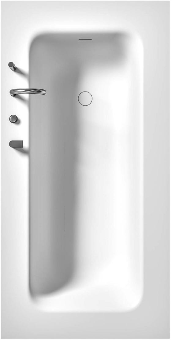 Albatros Отдельностоящая прямоугольная ванна Soreha 01sp21bn  - Вид №4