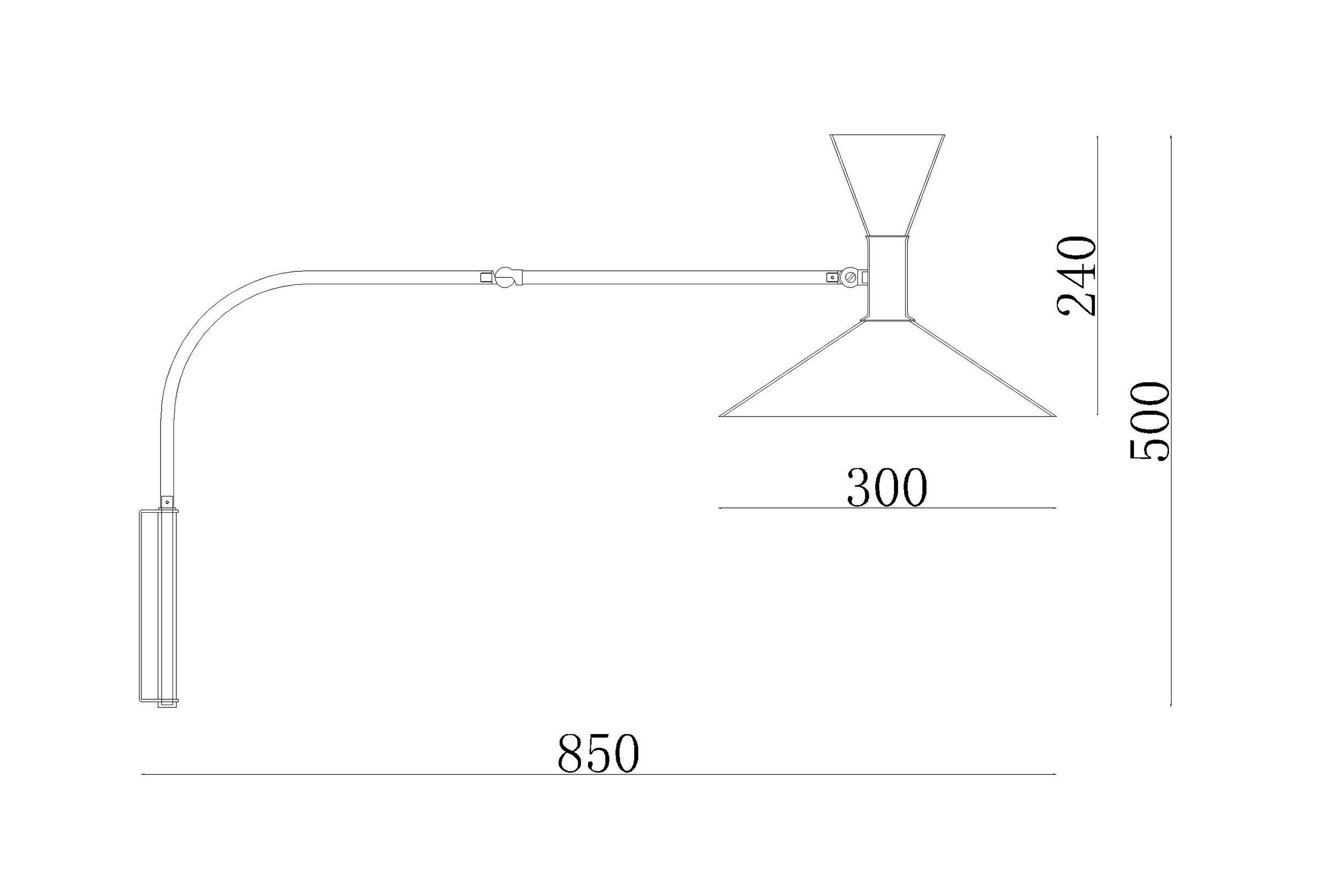 2000983200563 Настенный светильник Lampe de Marseille LC ELECTRORETRO  - Вид №1