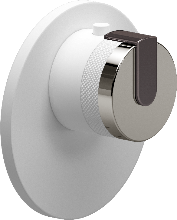 E-8027-R1PCE-L1OX-WT-T Термостатический переключатель 3/4-Внешняя часть GRAFF MOD+