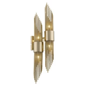 Светильник настенный золотистый Delight Collection W68069-4 Ant.Brass DELIGHT COLLECTION  00-3882892 Золото
