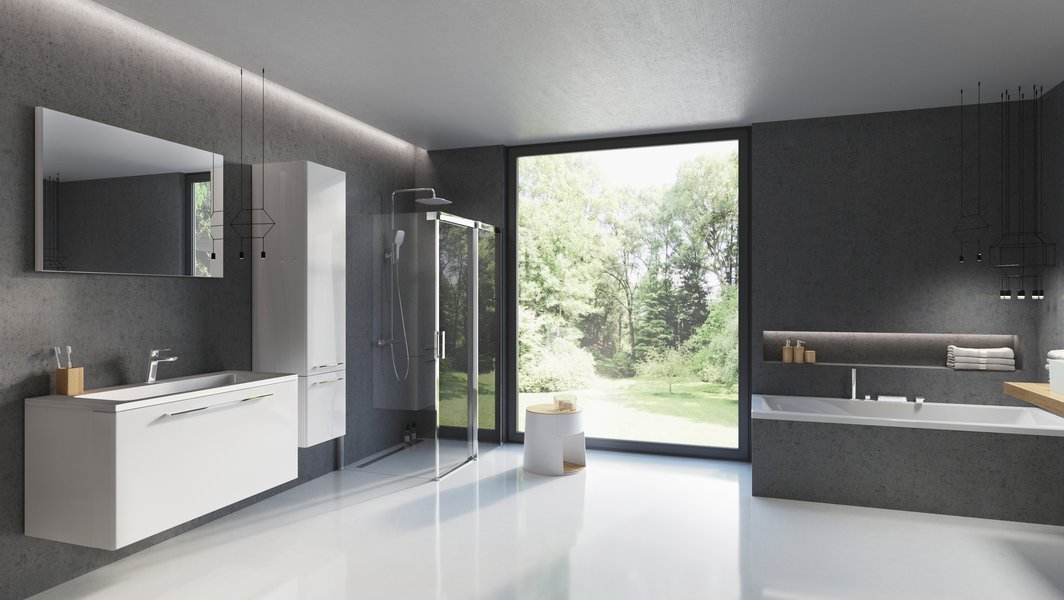 Шкаф боковой SB 300 R Ring белый Ravak X000000773 - Вид №4