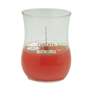 Свеча ароматическая ветроустойчивая "Томатный лист" Garden AMBIENTAIR  00-3881022 Красный