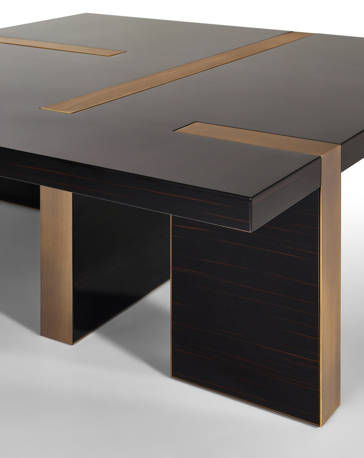 Ebony квадратный низкий журнальный столик Sicis Alec ARCH-00016573 - Вид №2