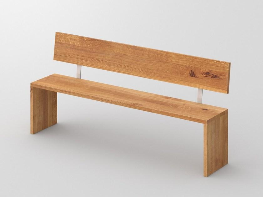 Vitamin Design Скамья из массива дерева со спинкой Mena sun-id-1409367 - Вид №3