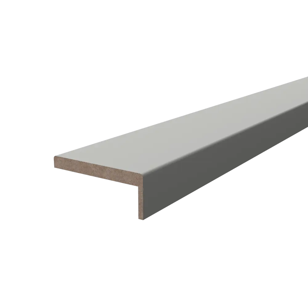 Телескопический наличник ELDORF Мейджик 2150x70x8 мм ПВХ серый 89404946 STLM-1566368