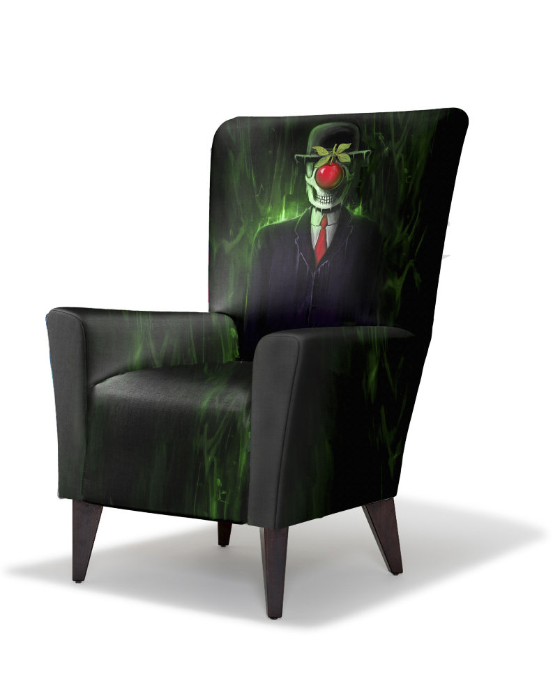 Кресло Nicebleed черное ICON DESIGNE ДИЗАЙНЕРСКИЕ, MAN BY NICEBLEED 096839 Черный  - Вид №2