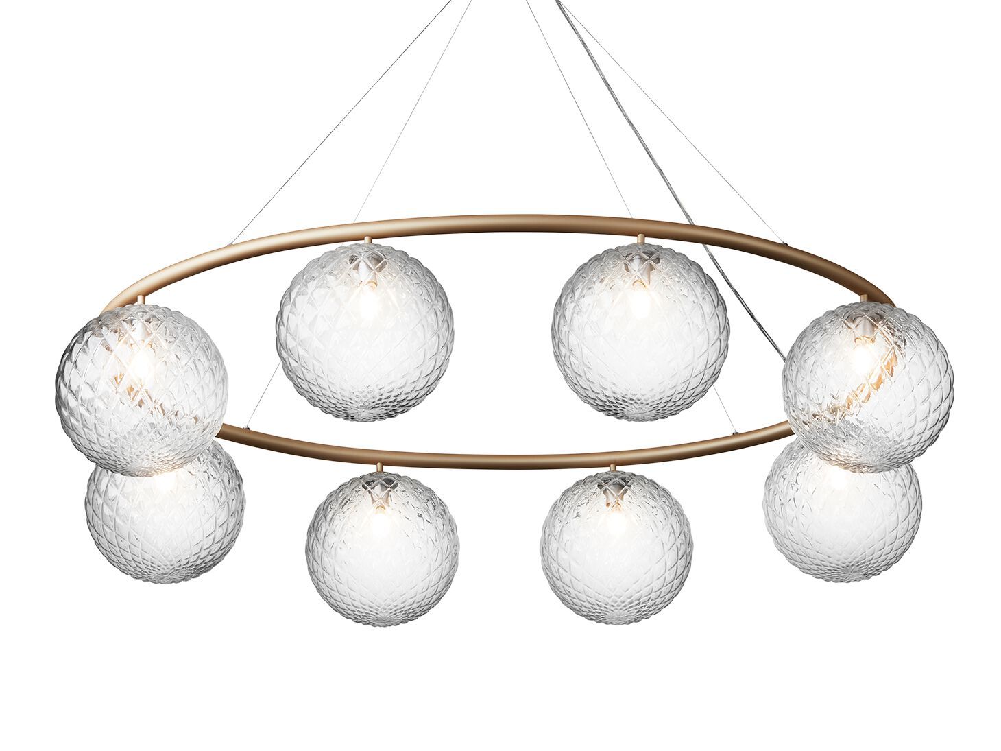 Опаловое стекло светодиодный подвесной светильник Nuura Miira ARCH-00062209 - Вид №3