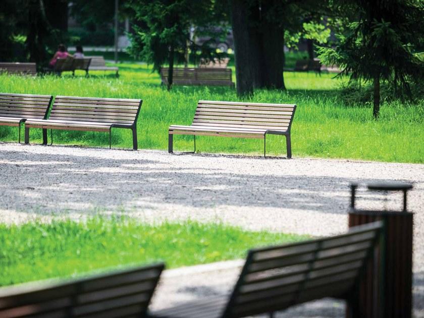 mmcité1 Скамейка из алюминия и дерева Portiqoa sun-id-1455212 - Вид №11