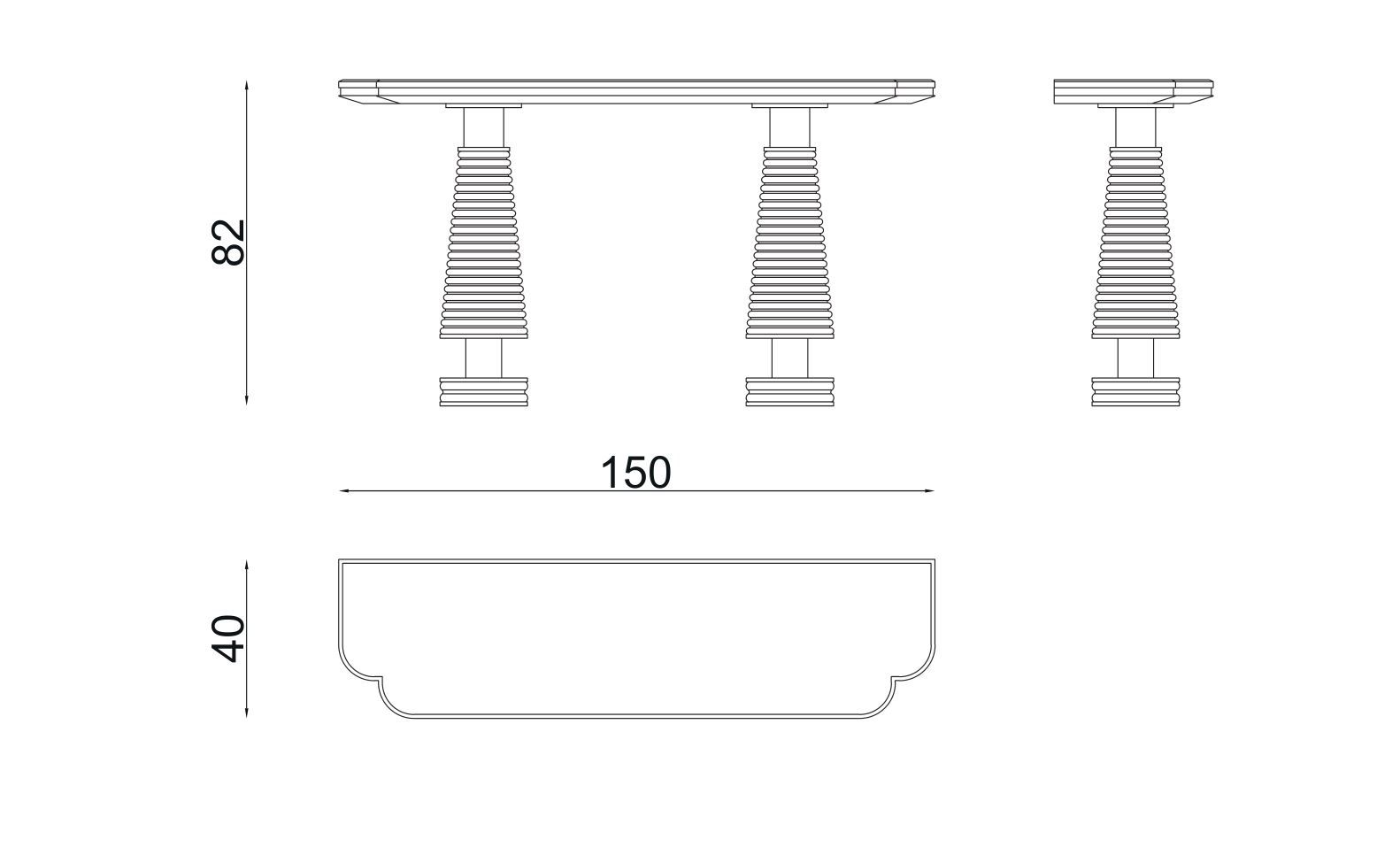 Консоль Zebrano Quintus ARCH-00129110 - Вид №2