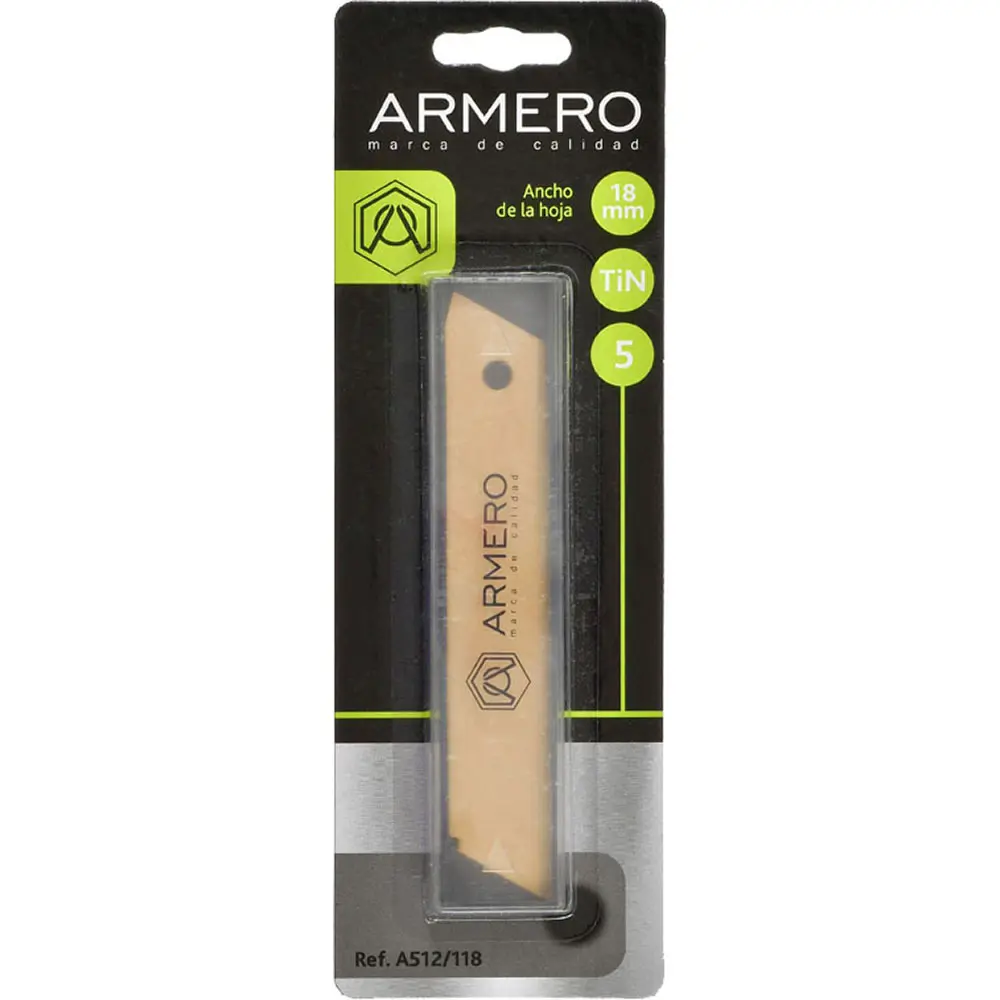 Лезвие сменное сегментное Armero 18 мм, 5 шт STLM-2010822 - Вид №1