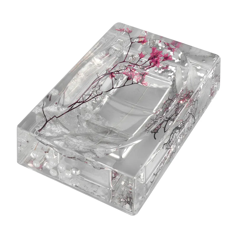 Мыльница Silven акрил цвет серебристый VERRAN STLM-2022557