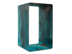 Железный книжный шкаф / журнальный столик