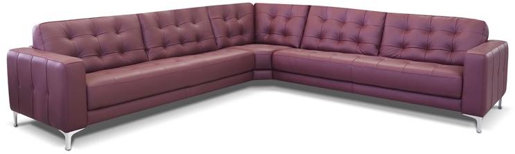 Rossini Sofas Стеганый угловой диван из кожи sun-id-1359432 - Вид №1