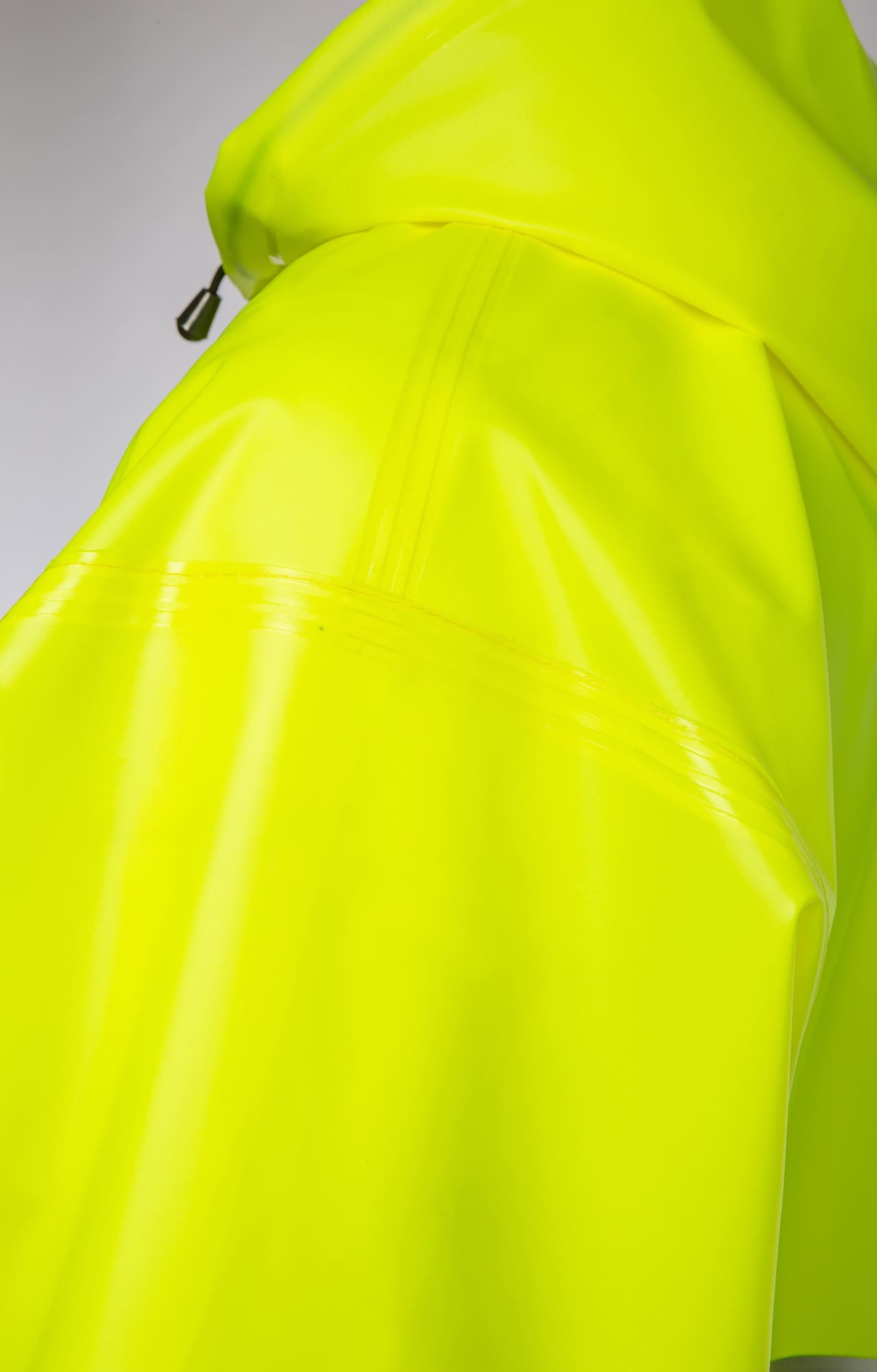 5037372 Плащ сигнальный влагозащитный лимонный  Непромокаемая спецодежда  размер 56-58/194-200 (XXL)  - Вид №6