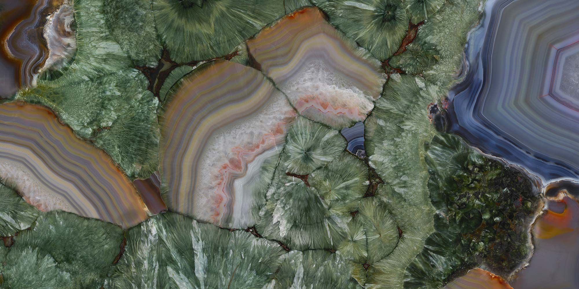 Декоративная панель из алюминия, стекла или ПММА Tecnografica супер драгоценные ARCH-00053903 - Вид №2