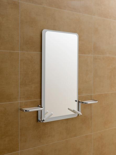 802.03.110R Зеркальная полка для сплошных зеркал HEWI Serie 802 LifeSystem  - Вид №1