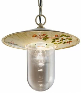 FERROLUCE Подвесной светильник для улицы из керамики Genova A402