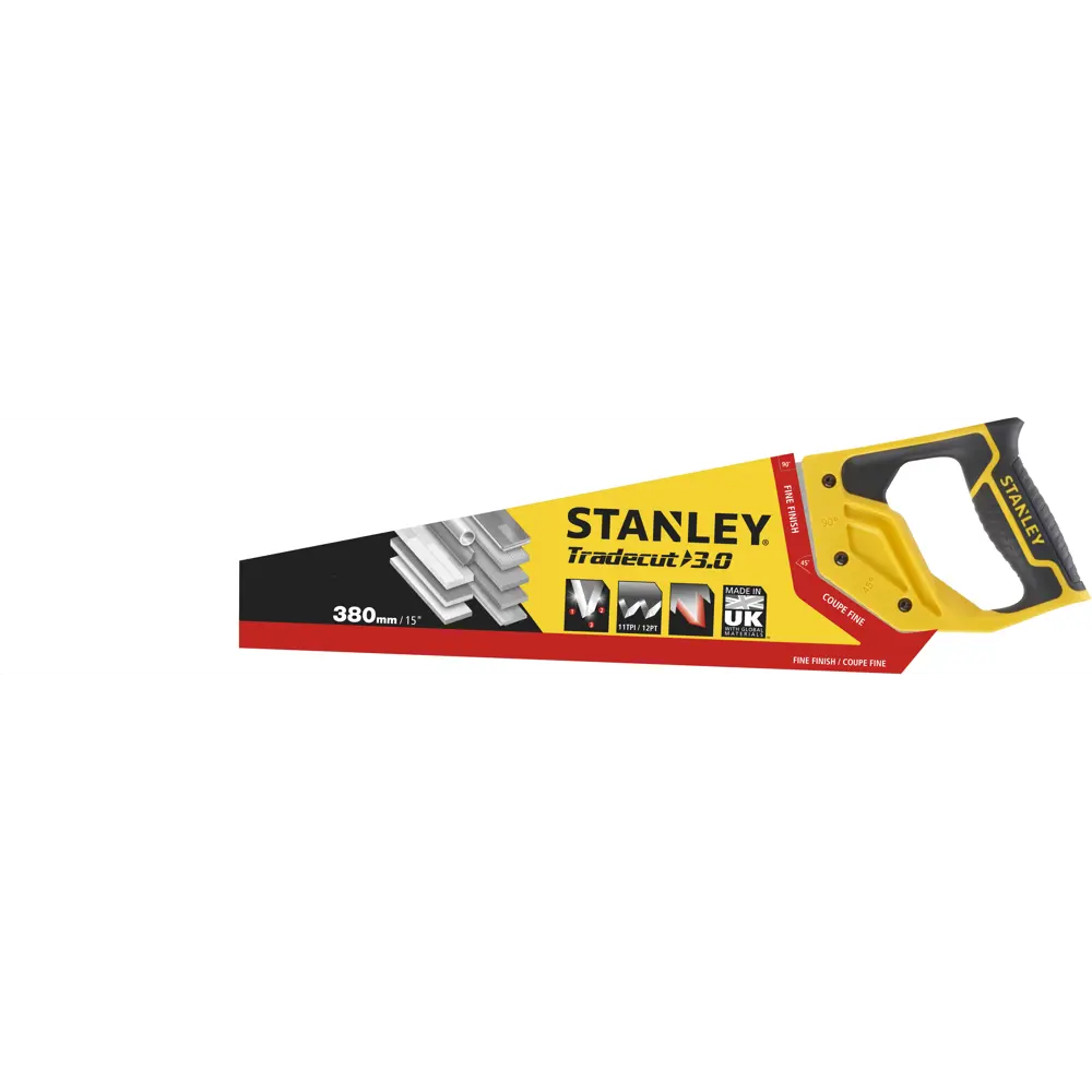 Пила по дереву 380 мм Tradecut Stanley STLM-2184253 - Вид №1