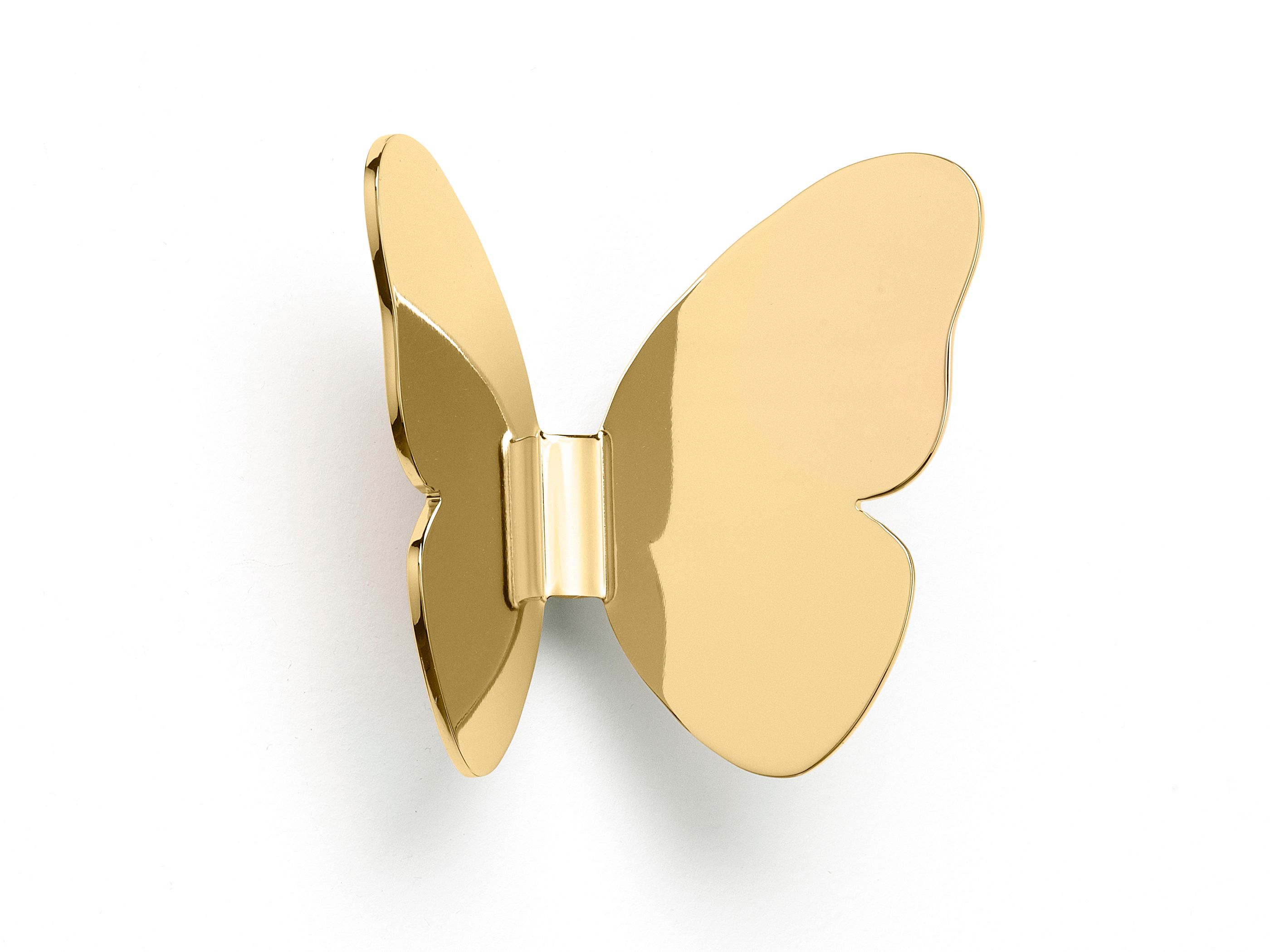 Латунная настенная вешалка GHIDINI1961 SINGLE BUTTERFLY ARCH-00130709 - Вид №2