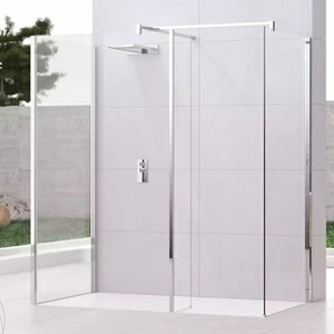 Novellini. Душевой уголок 120x90 см H10 с хромированным профилем KUADRA