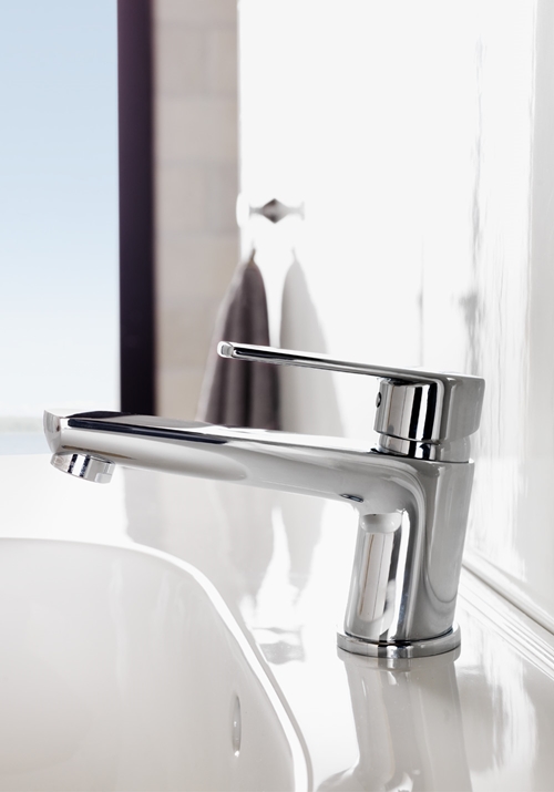 1381100 Смеситель Для Умывальника Mix Lean Eco Chrome Hafa  Хромированный  - Вид №3