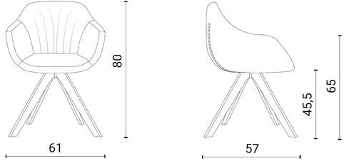 Ozzio Italia Мягкое кресло с подлокотниками  S453  - Вид №5
