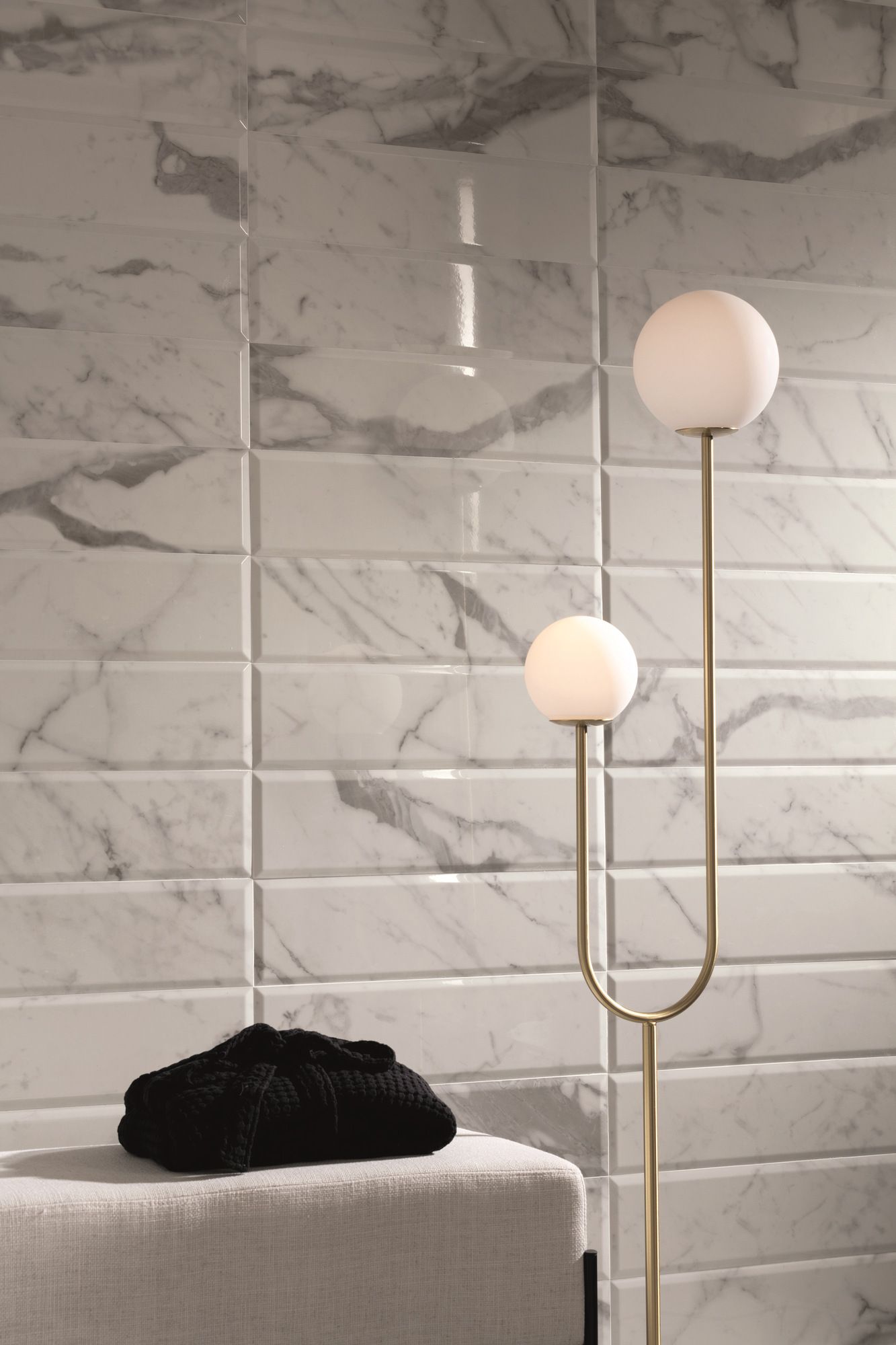 Пол / керамогранит с мраморным эффектом FAP ceramiche Roma Gold ARCH-00044009 - Вид №66