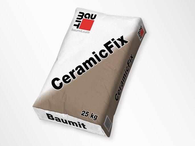 Цементный клей для пола Baumit керамическая система ARCH-00001427