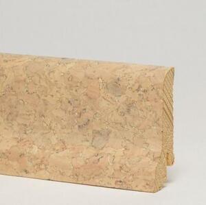 Плинтус Pedross Кремовая Шпонированный Пробка 2500х40 мм.