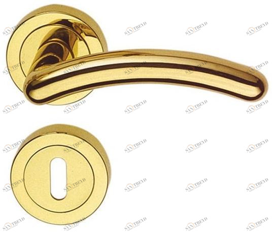 Pasini Ручка из латуни с накладкой  3281 