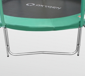 10FT Батут премиум 10ft с внутренней страховочной сеткой и лестницей (dark green) ARLAND  - Вид №4