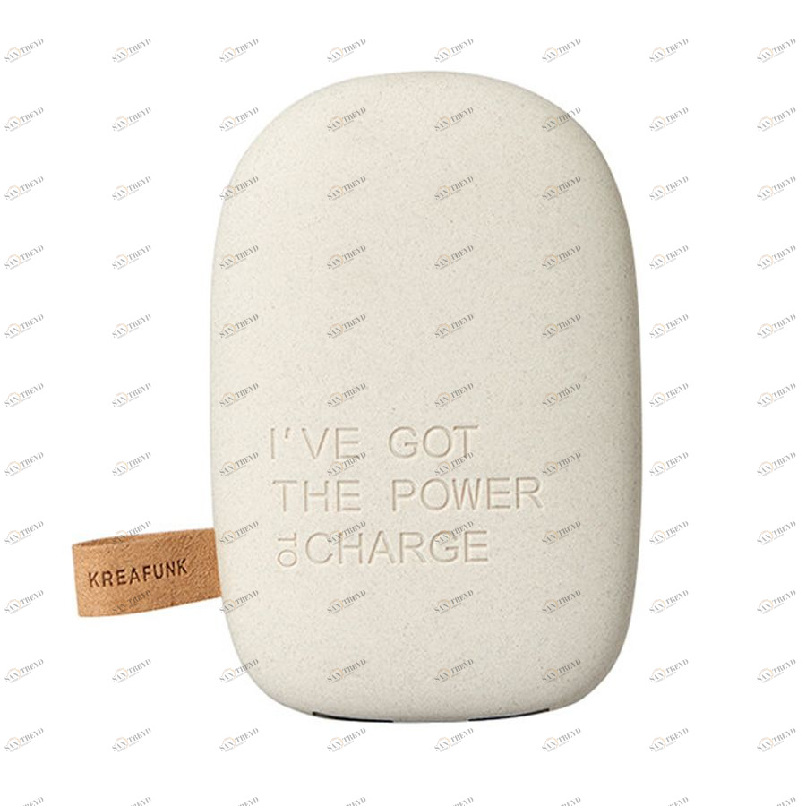Аккумулятор внешний toCHARGE светло-серый KREAFUNK KFSK78