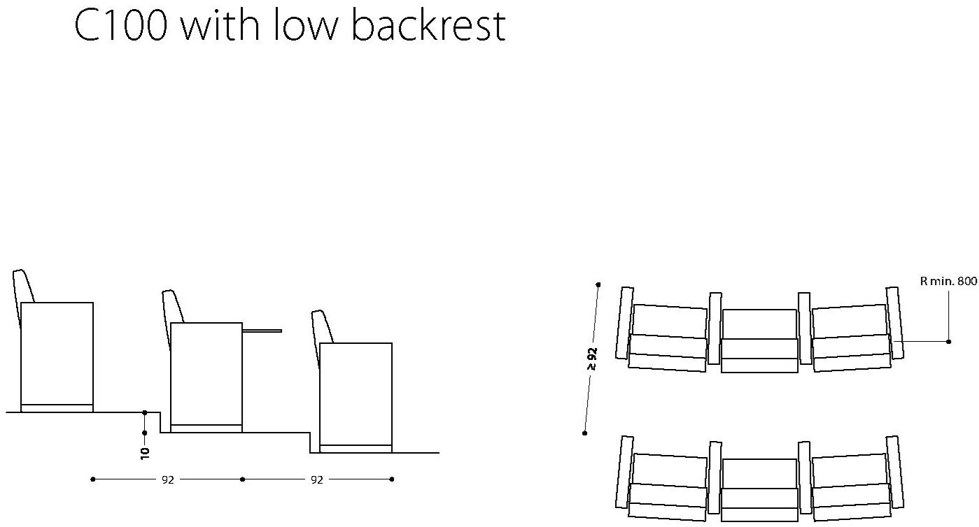 LAMM Сиденье для аудитории с клапаном sun-id-1352517 - Вид №31