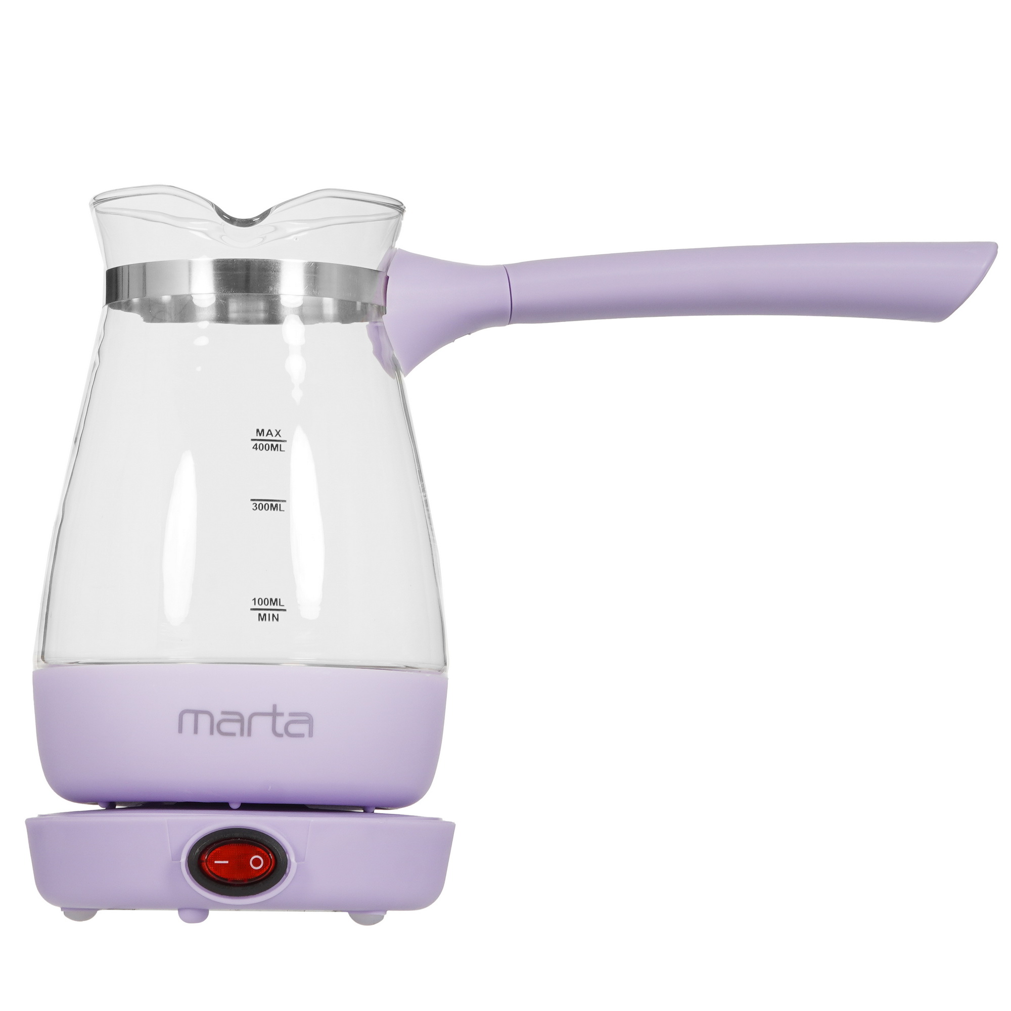 9908471 Электрическая турка Marta MT-2140 фиолетовый STDN-0150035