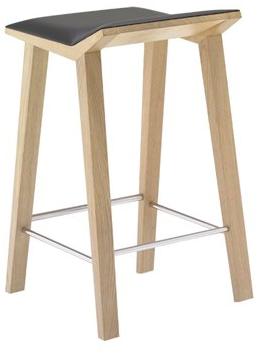 Andreu World Барный стул из ясеня Moody Bq1262 - Вид №1