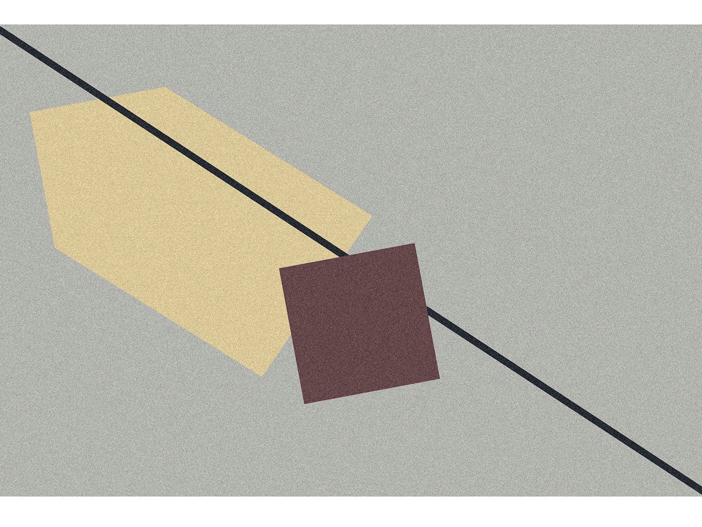 Ковер для ванной с геометрическим рисунком Antoniolupi Geometrie Volanti ARCH-00070887 - Вид №1