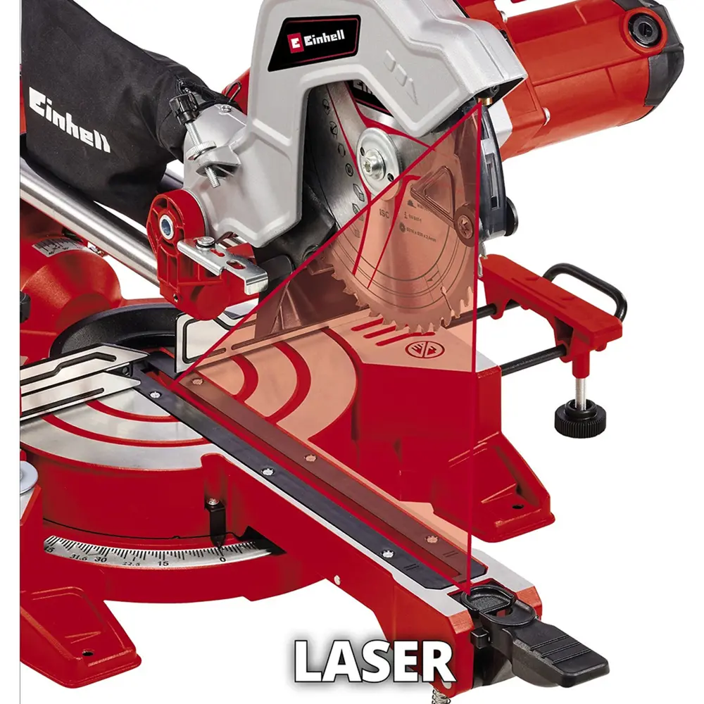 Пила торцовочная сетевая Einhell Dual TC-SM 254, 1900 Вт, 254 мм STLM-2137182 - Вид №3