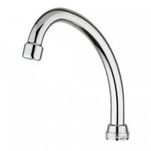 09500J Idral Поворотный излив J в латунной трубке Ø 18 мм