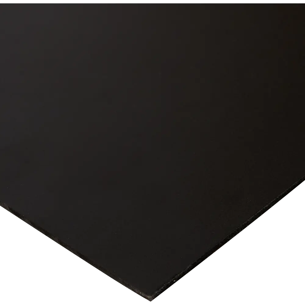 GROSFILLEX Панель ПВХ вспененная черная 1500x500x3 мм для интерьерных решений 82349116 STLM-0025119